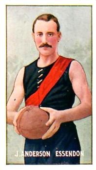 1905-06 Sniders & Abrahams Standard Cigarettes Series B - VFL #NNO Jim Anderson Front